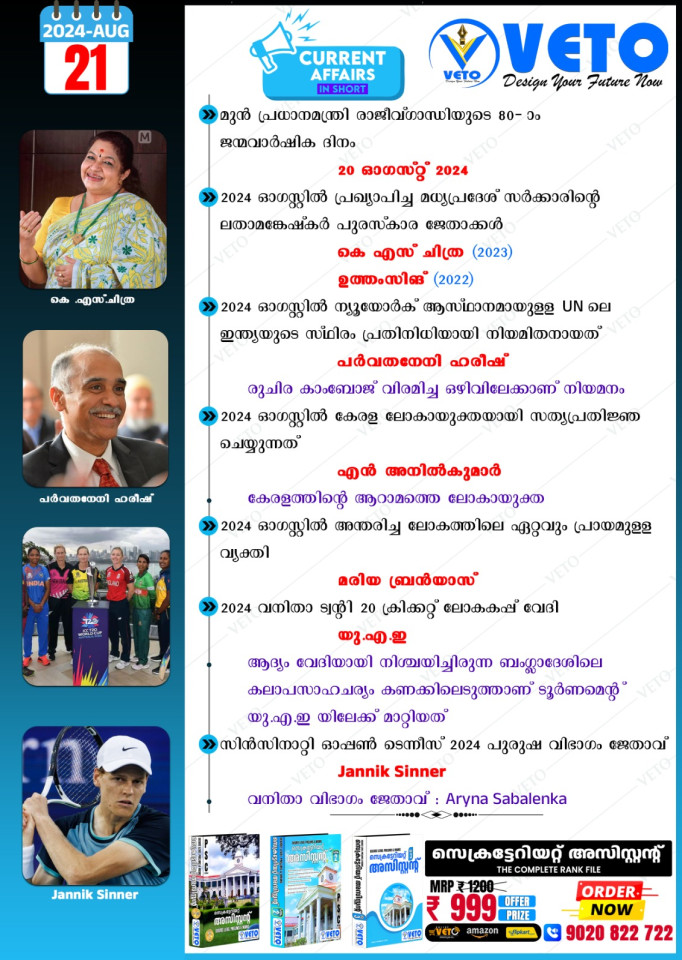 CURRENT AFFAIRS